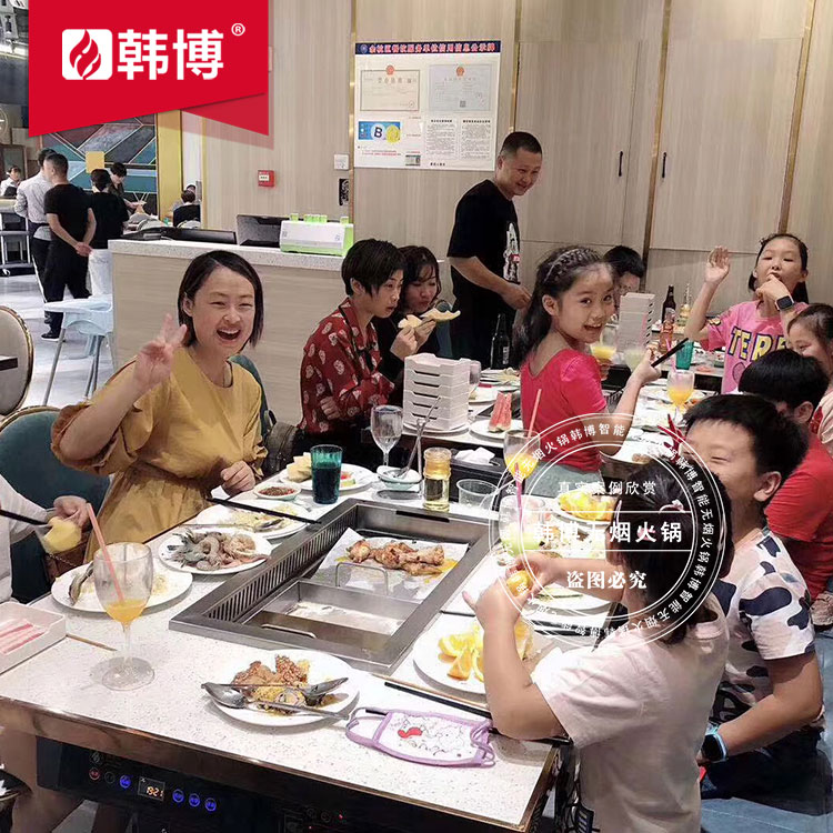 無煙涮烤一體桌油煙凈化設(shè)備