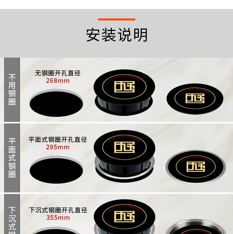900w火鍋電磁爐直徑196mm圓形嵌入式電磁爐九五工匠定制(圖10)