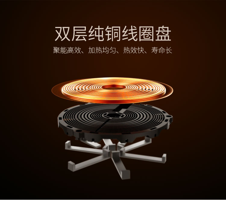 炊渝莊火鍋電磁爐3000w定制款圓形嵌入式電磁爐(圖7)