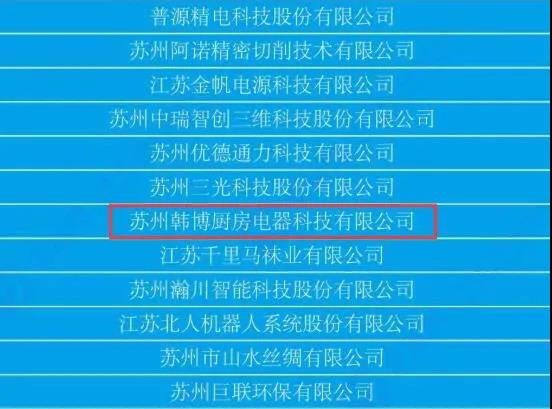 喜報！韓博科技入選省工業(yè)設(shè)計中心擬認(rèn)定名單！
