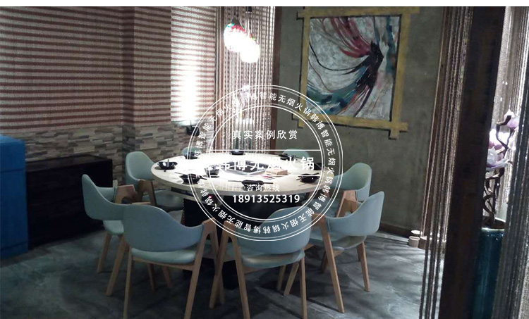 大理石無煙火鍋桌(圖5)