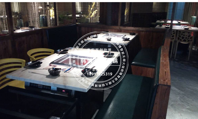 大理石無煙火鍋桌(圖6)